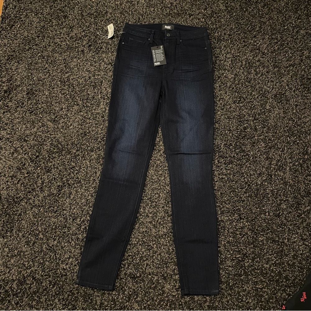 PAIGE WOMENS JEANS MARGOT ULTRA SKINNY SIZE 28